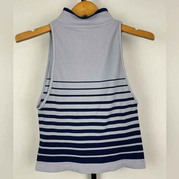 Intimately Free People Blue Striped Tank & Aerie Pink Lace Bralette Bundle - Picture 5 of 12